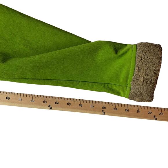 Marmot Green Fur Trimmed Soft Shell Women's Jacket Size Large - Picture 12 of 12